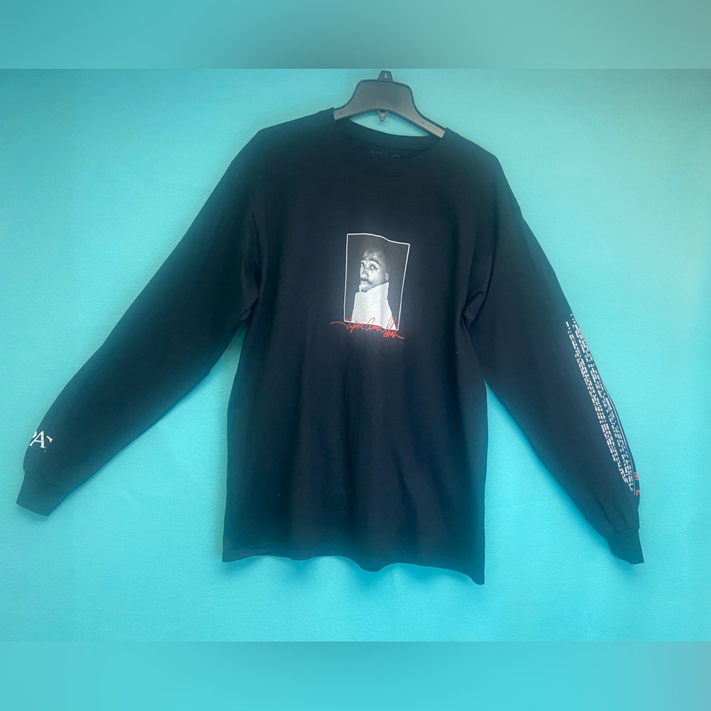 Tupac All‎ Eyez On Me Long sleeve shirt, Size L